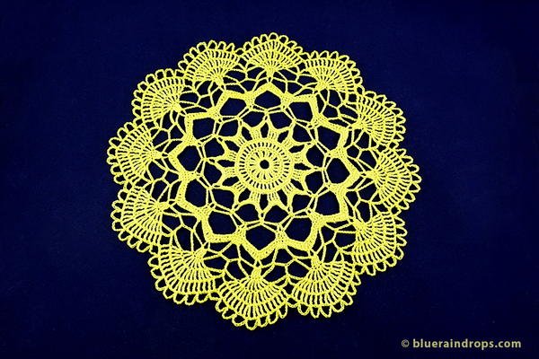 Crochet Elegant Lace Doily Crochet Elegant Lace Doily