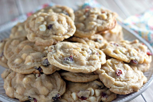 Cranberry White Chocolate Cookies Recipe Cranberry White Chocolate Cookies Recipe