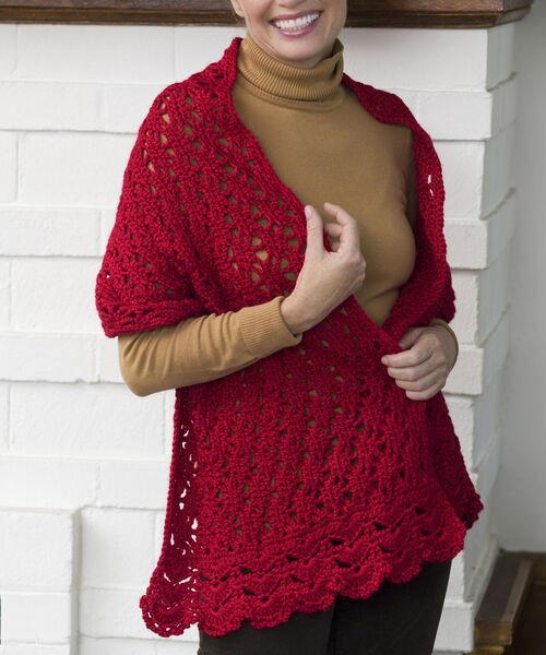Perfect Red Shawl Perfect Red Shawl