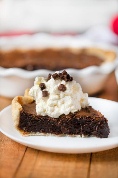 Chocolate Brownie Pie Chocolate Brownie Pie