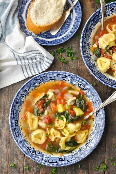 Chicken Tortellini Soup Chicken Tortellini Soup