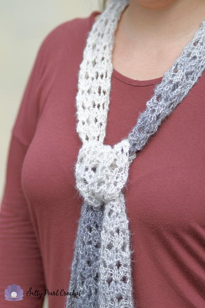 Diamond Lattice Summer Scarf Diamond Lattice Summer Scarf