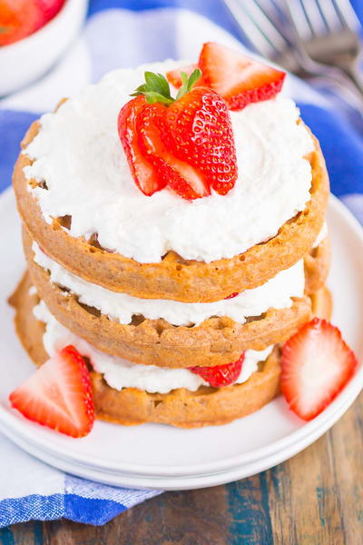 Strawberry Shortcake Waffles Strawberry Shortcake Waffles