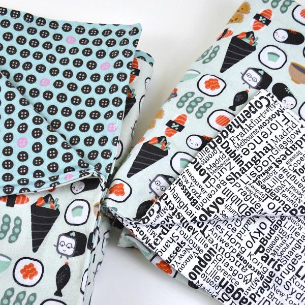 Easy To Make Flannel Blanket Easy To Make Flannel Blanket