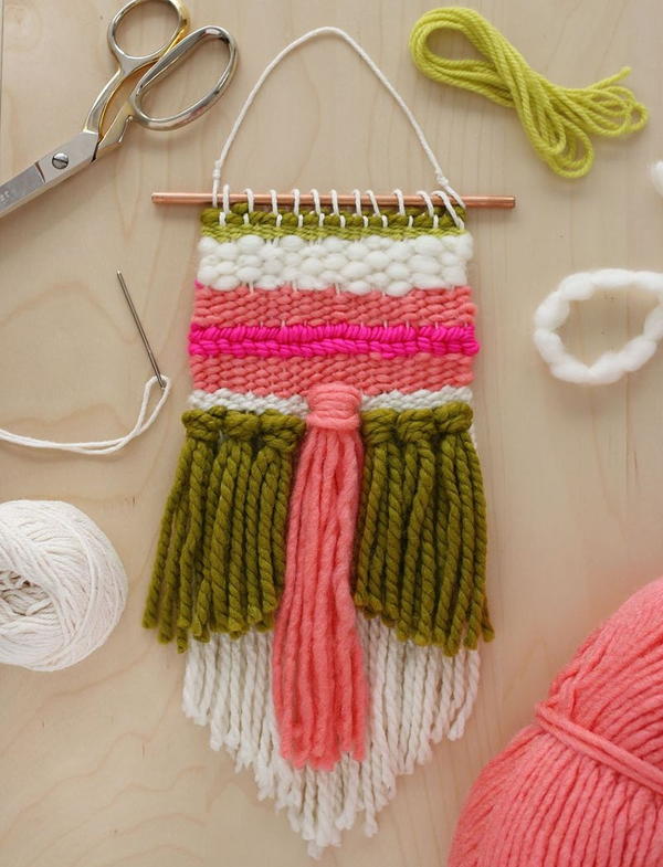 Image shows the Spring Fling Woven Wall Decor.