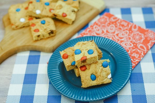 Patriotic Cake Mix Cookie Bars Patriotic Cake Mix Cookie Bars