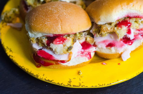 Turkey Stuffed Cranberry Sliders Turkey Stuffed Cranberry Sliders