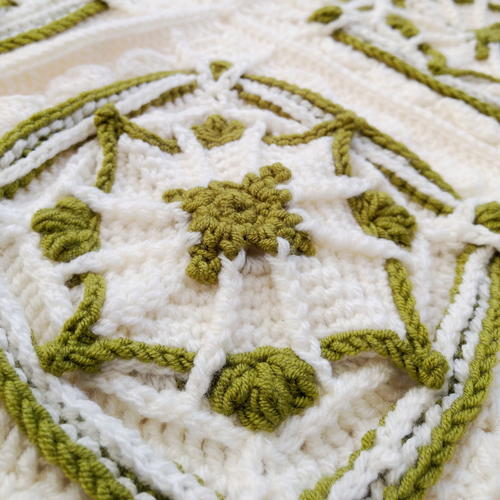 Emerald Cube Granny Square Emerald Cube Granny Square