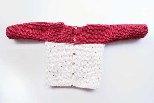 Strawberry Seed Baby Sweater Strawberry Seed Baby Sweater