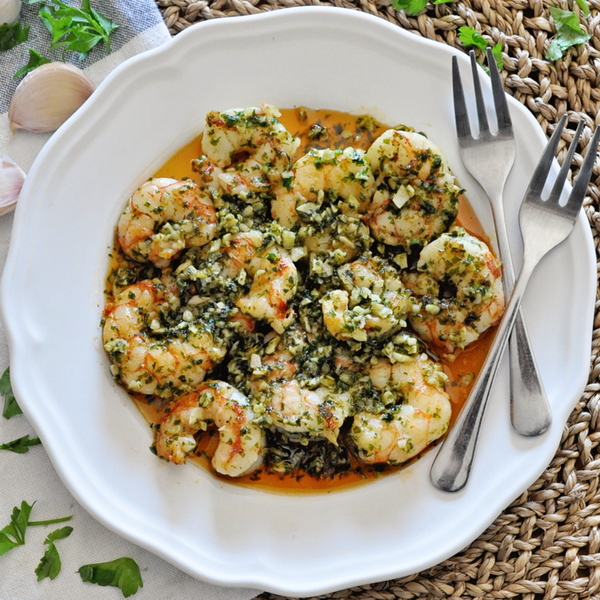 Spanish Sauted Shrimp With Green Garlic Sauce Spanish SautÉed Shrimp With Green Garlic Sauce