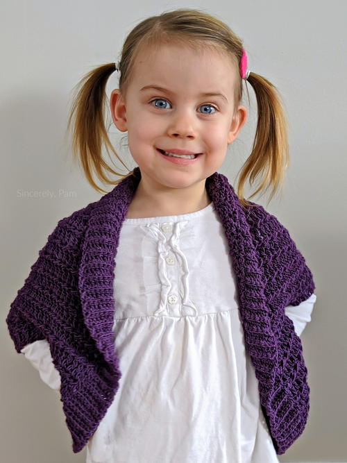 Ragged Falls Cocoon Shrug - Child Sizes Ragged Falls Cocoon Shrug - Child Sizes