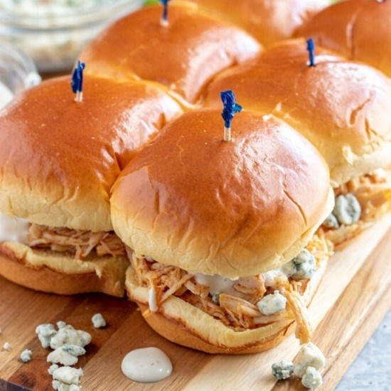 Buffalo Chicken Sliders Buffalo Chicken Sliders