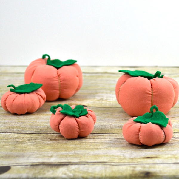 Fabric Pumpkins Fabric Pumpkins
