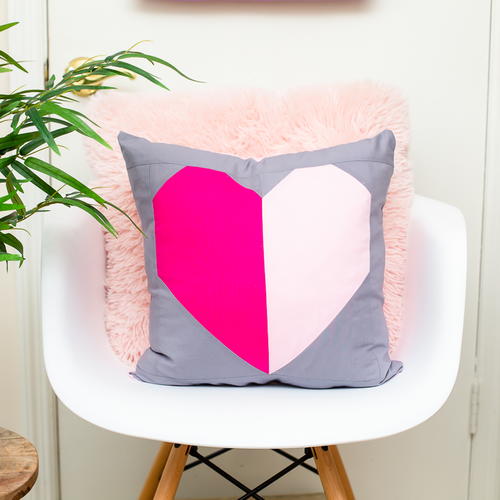 Heart Block Pillow Pattern Heart Block Pillow Pattern