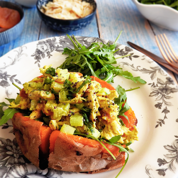 Coronation Chicken Sweet Potato Jacket