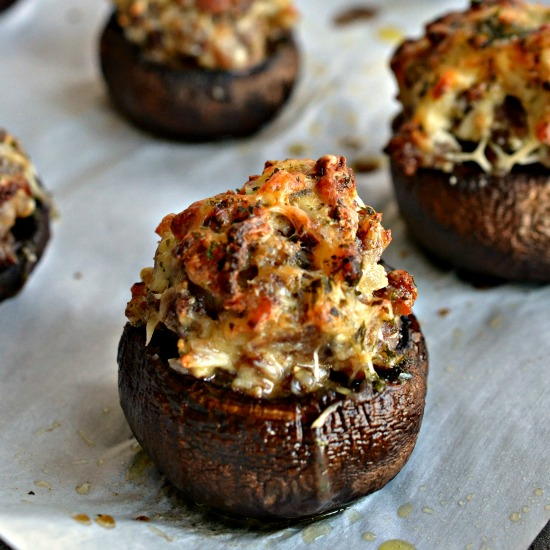 Sausage Stuffed Mushrooms Sausage Stuffed Mushrooms