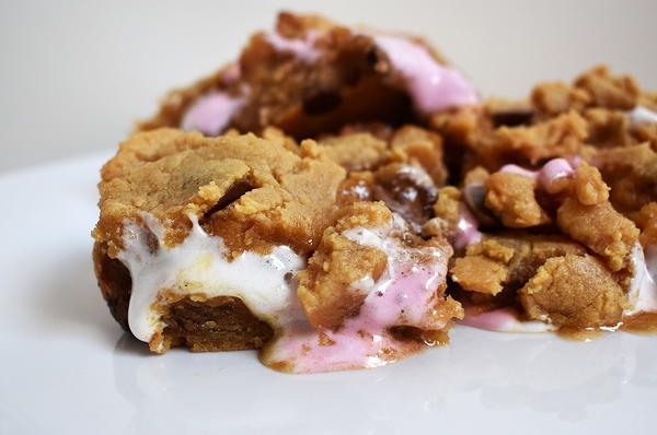 Peanut Butter Marshmallow Cookie Bars Peanut Butter Marshmallow Cookie Bars