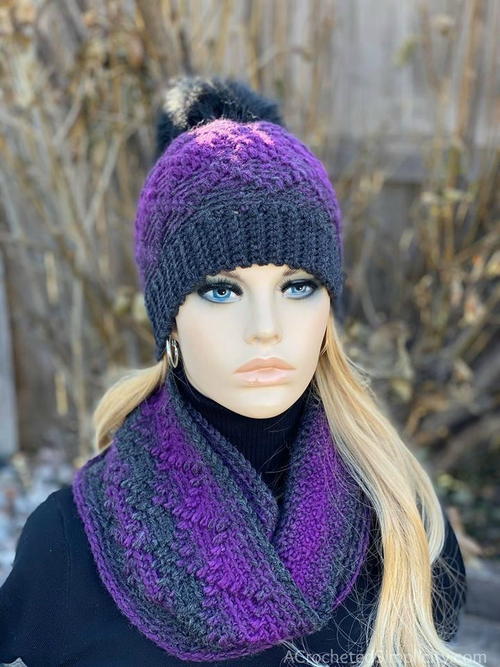 Argyle Cowl Infinity Scarf Argyle Cowl & Infinity Scarf