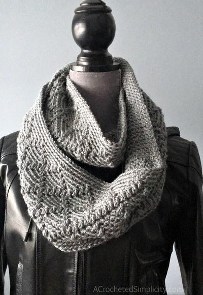 Diamonds Cowl Infinity Scarf Diamonds Cowl & Infinity Scarf