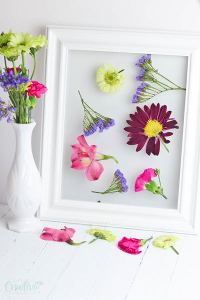 Framed Dried Flowers Framed Dried Flowers
