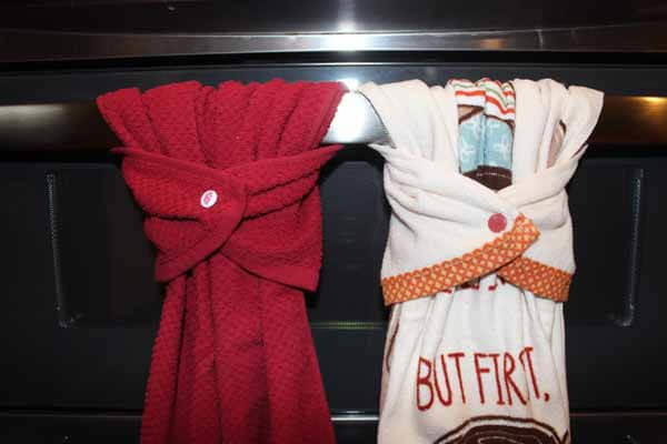 Hanging Towel With Kam Snaps Hanging Towel With Kam Snaps