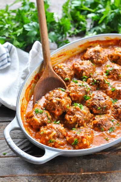 Porcupine Meatballs Porcupine Meatballs
