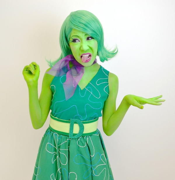 Inside Out Disgust-Inspired Cosplay Inside Out Disgust-Inspired Cosplay