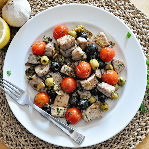 Spanish Tuna Saut With Olives Garlic Lemon Spanish Tuna SautÉ With Olives, Garlic & Lemon