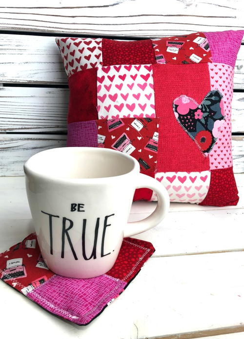 Easy Quilted Valentine Projects Easy Quilted Valentine Projects