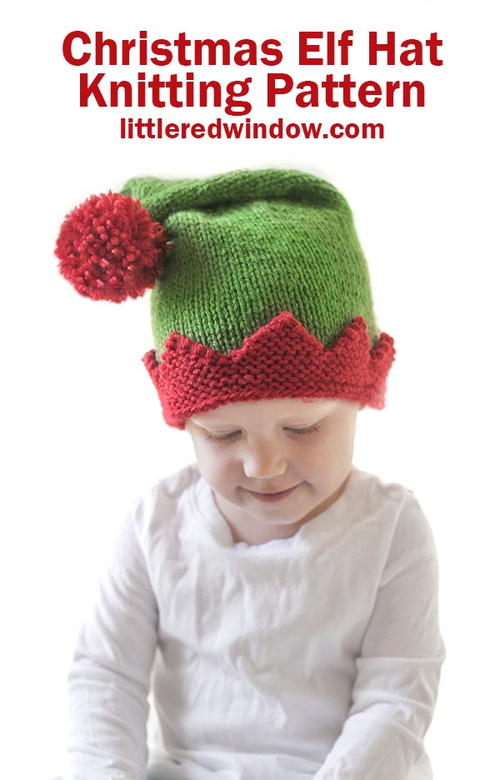 Christmas Elf Hat Knitting Pattern Christmas Elf Hat Knitting Pattern