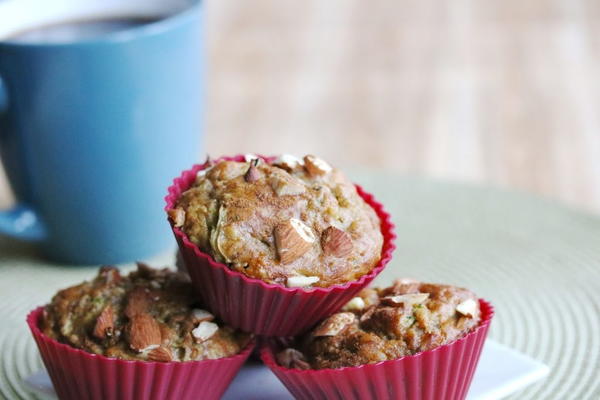 Almond Zucchini Muffins Recipe Almond Zucchini Muffins Recipe
