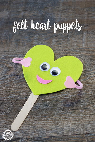 Felt Heart Puppets Felt Heart Puppets