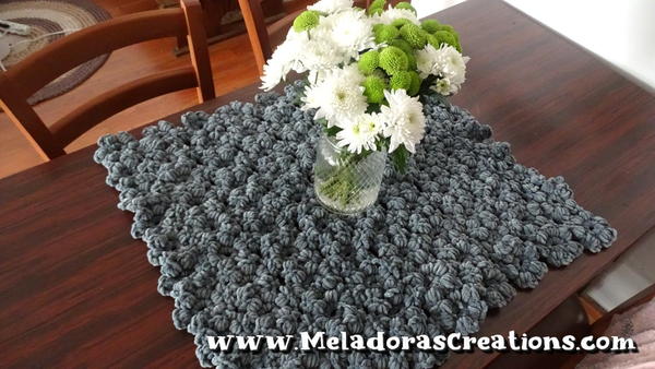 Flower Table Runner Crochet Pattern Flower Table Runner Crochet Pattern
