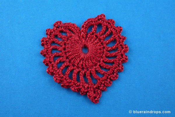 Delicate Crocheted Heart Delicate Crocheted Heart