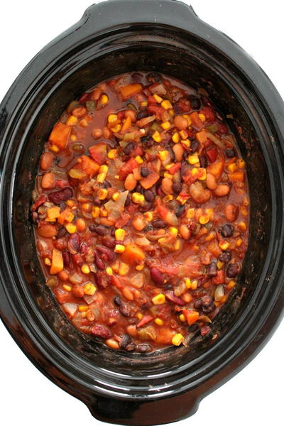 Easy Slow Cooker Vegan Chili gluten-free Allergy-free Easy Slow Cooker Vegan Chili (gluten-free, Allergy-free)