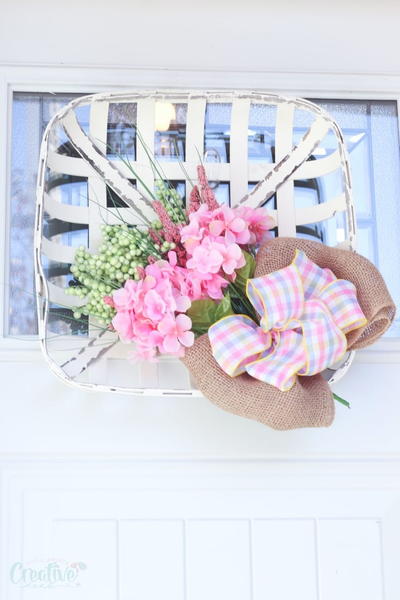 Tobacco Basket Wreath Tobacco Basket Wreath