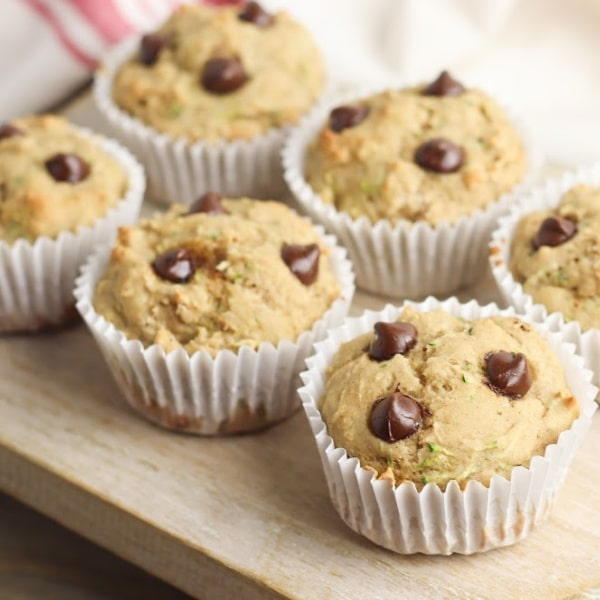 Healthy Chocolate Chip Muffins Healthy Chocolate Chip Muffins
