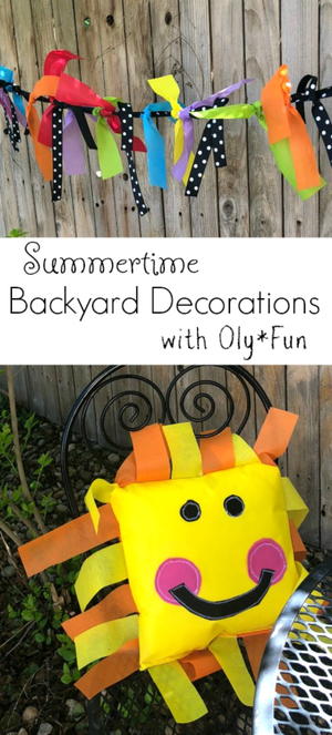 Summertime Backyard Party Decor Summertime Backyard Party Decor