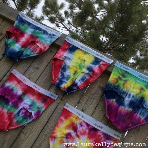 Tie Dyed Underwear Tie Dyed Underwear