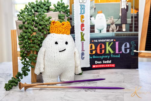 Beekle The Unimaginary Friend Knit Beekle The Unimaginary Friend Knit
