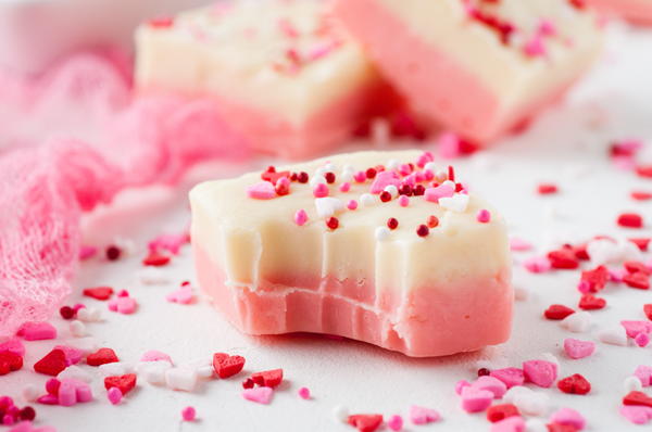 Valentines Day Fudge Valentine's Day Fudge
