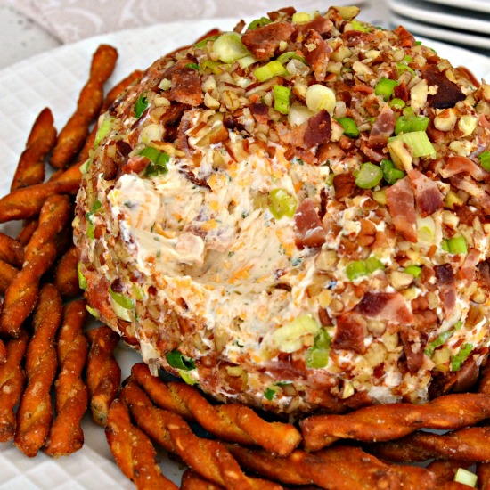 Bacon Ranch Cheese Ball Bacon Ranch Cheese Ball