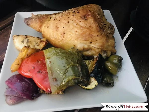 Air Fryer Greek Chicken Traybake Air Fryer Greek Chicken Traybake