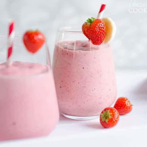 Strawberry Banana Smoothie Strawberry Banana Smoothie