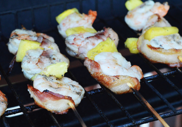 Bacon Honey Butter Shrimp Skewers Bacon Honey Butter Shrimp Skewers