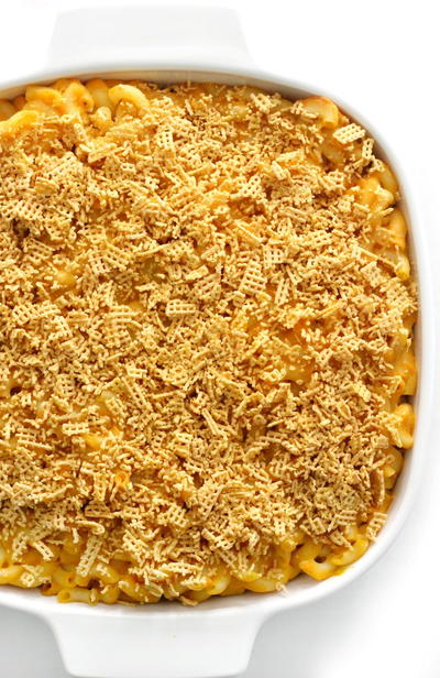 Baked Vegan Mac Cheese gluten-free Allergy-free Baked Vegan Mac & Cheese (gluten-free, Allergy-free)