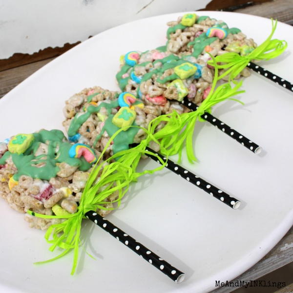 Lucky Charms Marshmallow Treat Pops Lucky Charms Marshmallow Treat Pops