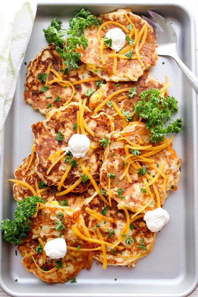 Loaded Savory Pancakes Loaded Savory Pancakes