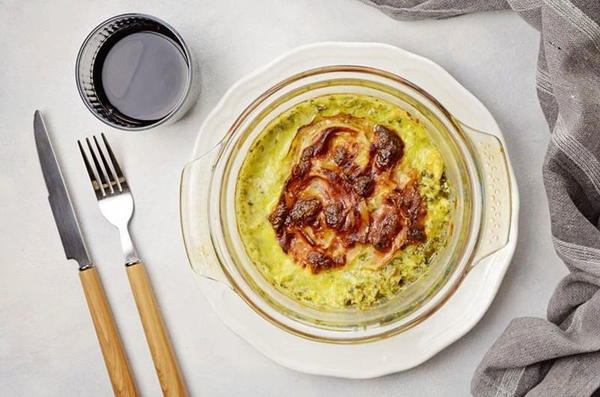 Chicken Bacon Caesar Keto Casserole Chicken Bacon Caesar Keto Casserole