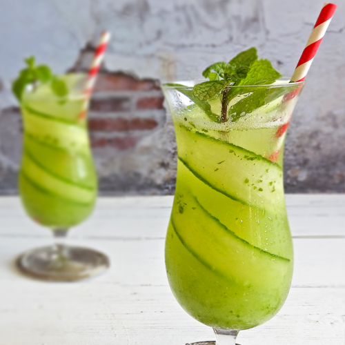 Cucumber & Mint Cooler Mocktail Cucumber & Mint Cooler Mocktail